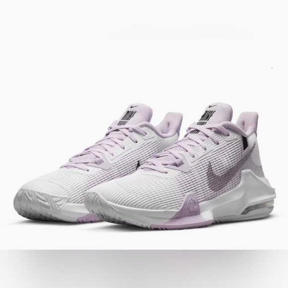 RARE Nike Air Max Impact 3 White Doll Basketball Sneakers Size 11.5